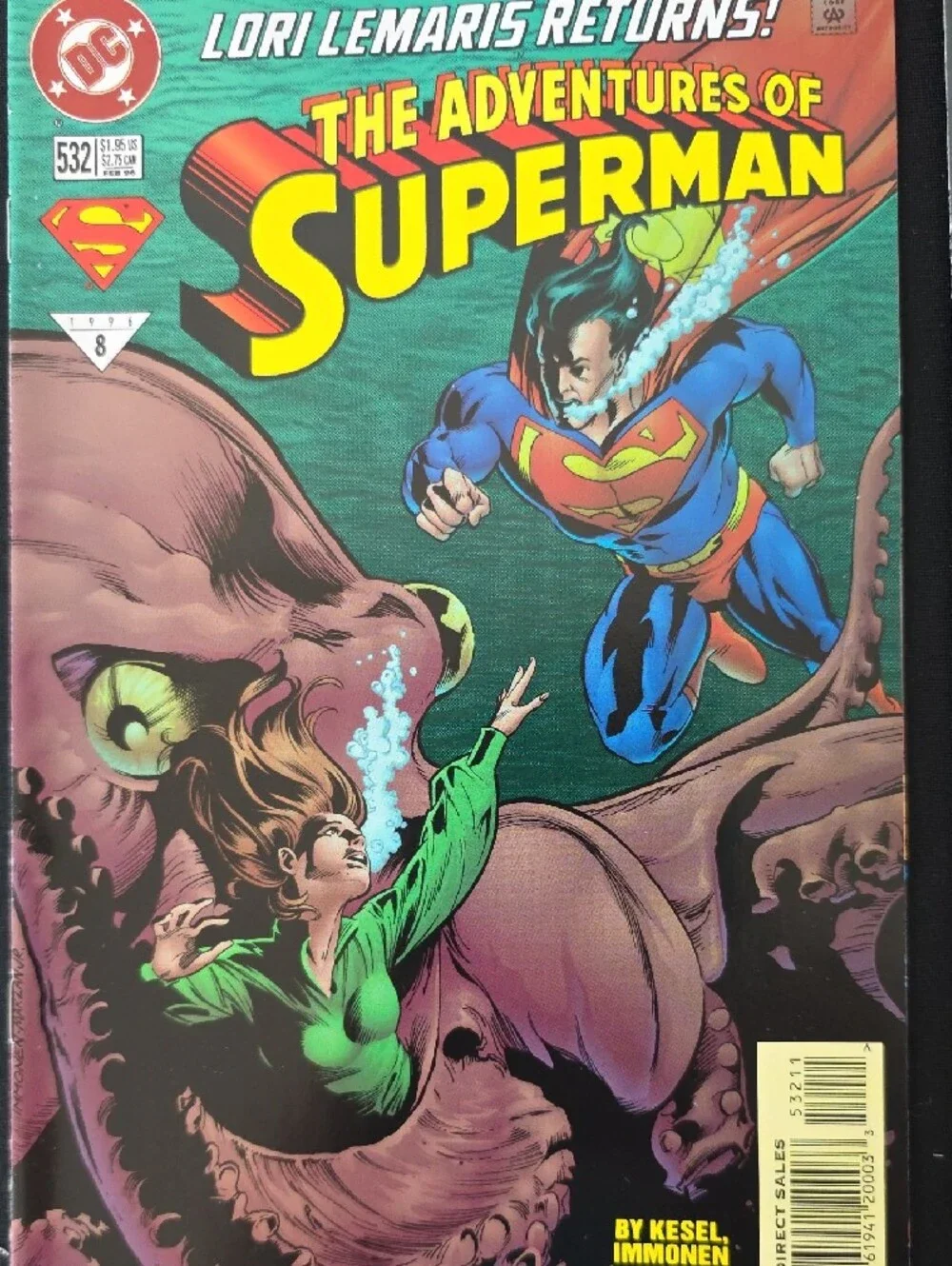 The Adventures Of Superman Comic Book Set Of 4